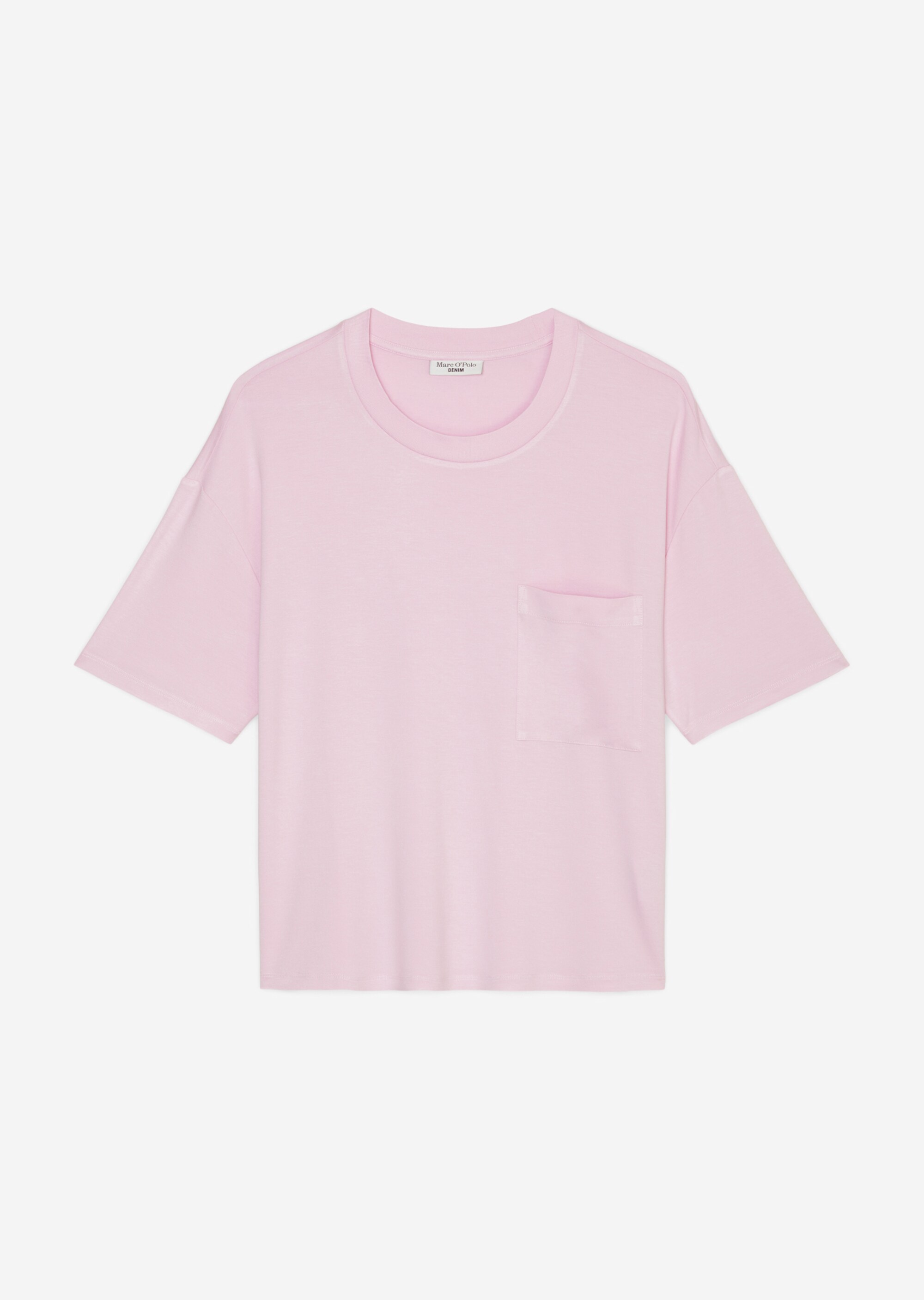 T-Shirt relaxedaus fließendem Viskose-Jersey