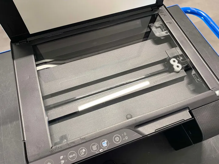 [OUTLET] - Epson EcoTank ET-2812 - Multifunktionsprinter - farve - blækprinter - kan genopfyldes - A4 (medie) - op til 10 spm (udskriver) - 100 ark - Wi-Fi - sort
