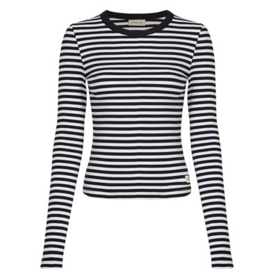 Tee-shirt à manches longues femme Woven Label CALVIN KLEIN