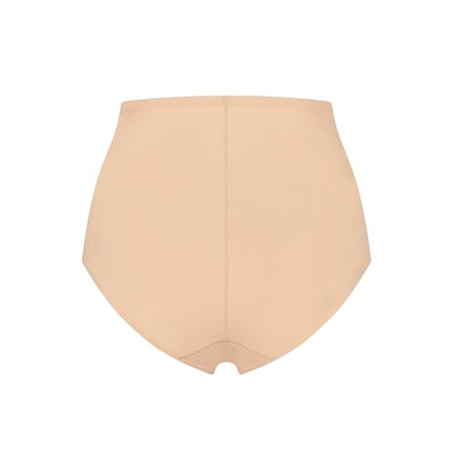 Bye Bra Sculpting Mid Waist Brief, Beige, XL