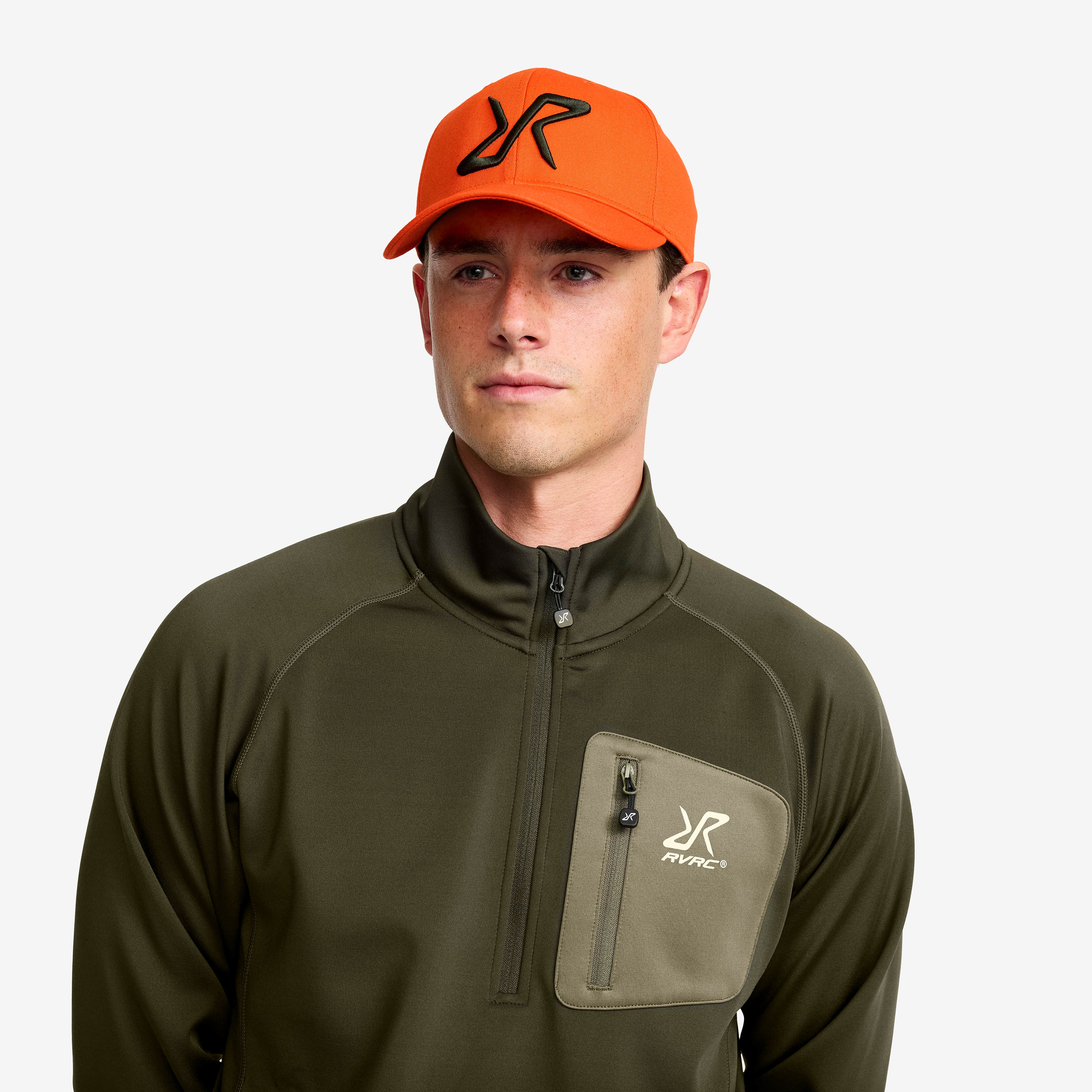 Snapback Logo Cap  Pureed Pumpkin