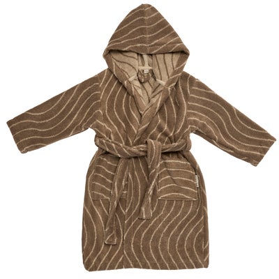 Leander Badekåpe 5-6 År, Mocca
