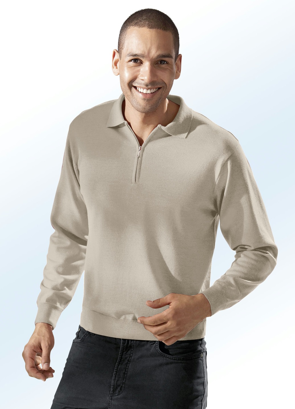 Tragangenehmer Polopullover in 4 Farben