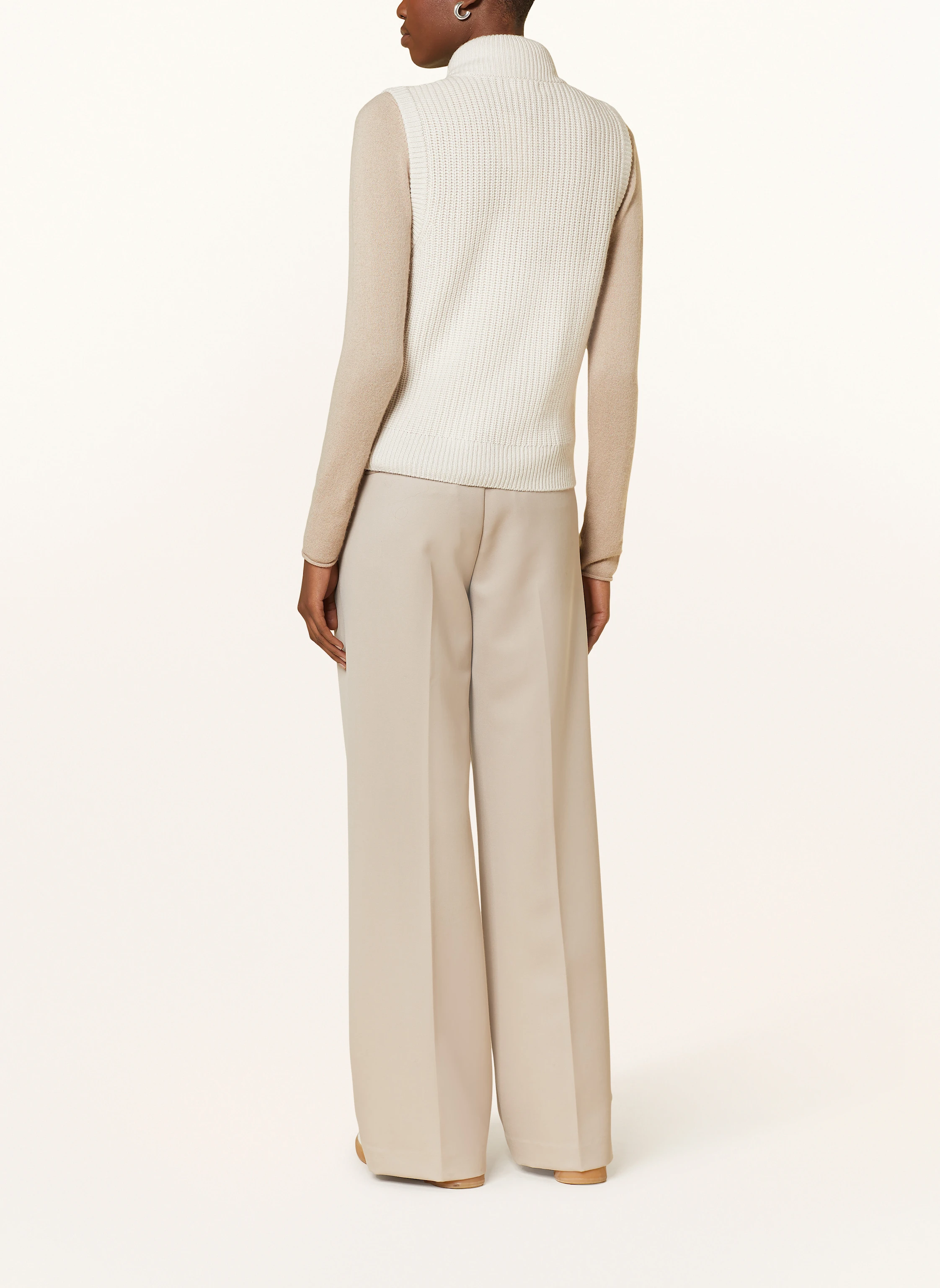 darling harbour Strickweste mit Cashmere