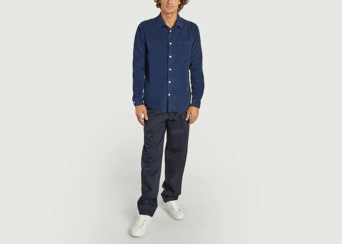 Chemise en velours côtelé Osvald Norse Projects
