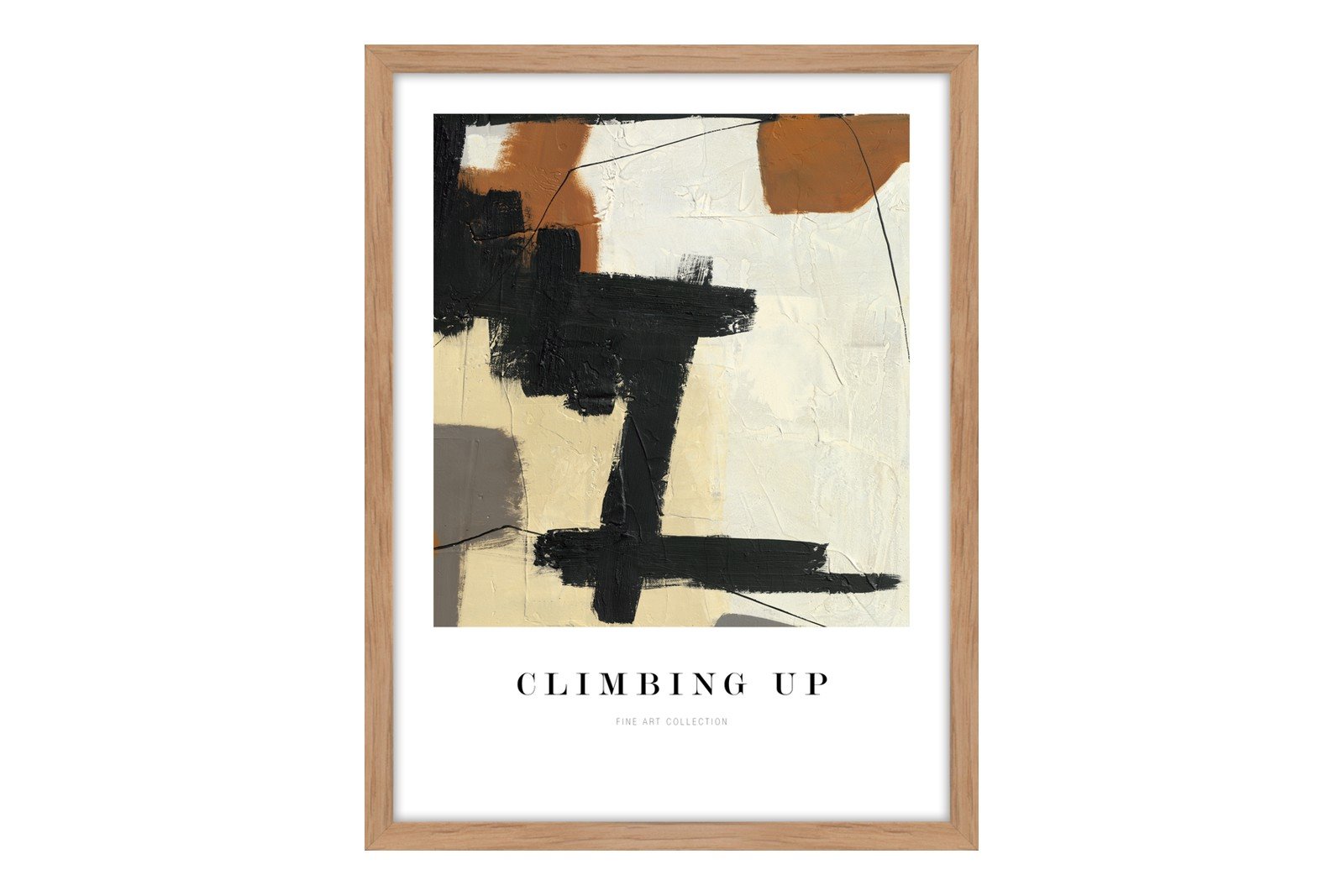 Climbing Up 30x40 cm Oak Frame