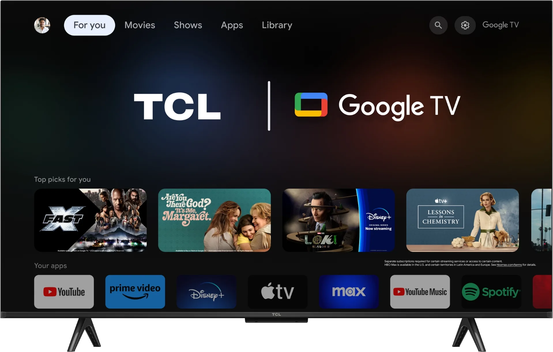 TCL 43P71B TV LED