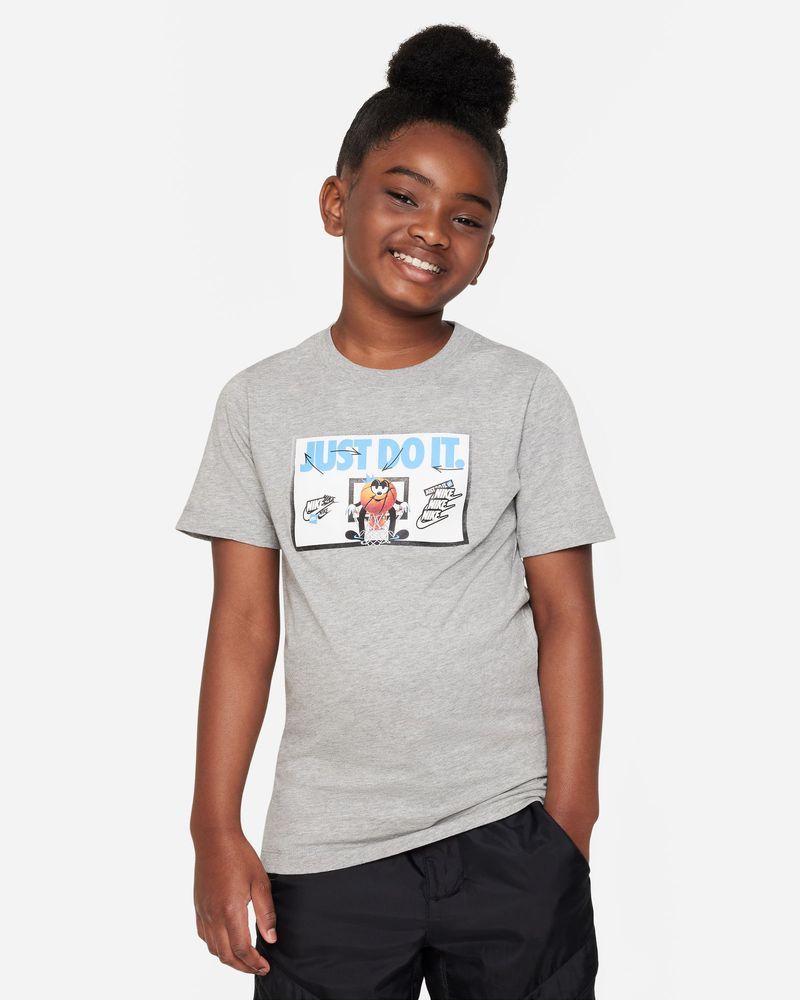 T-shirt Nike Sportswear Gris pour enfant