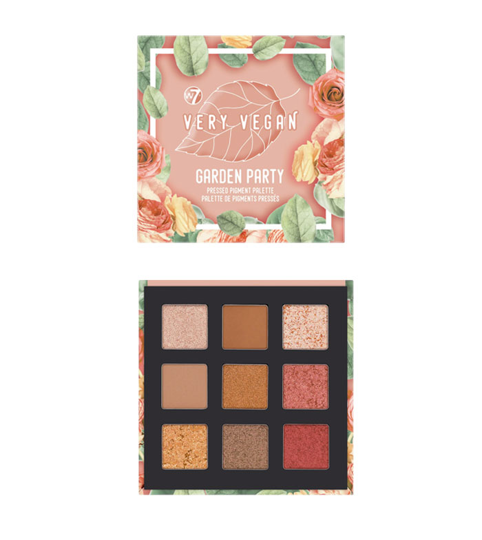 W7 - *Very Vegan* - Paleta de Pigmentos Prensados - Garden Party
