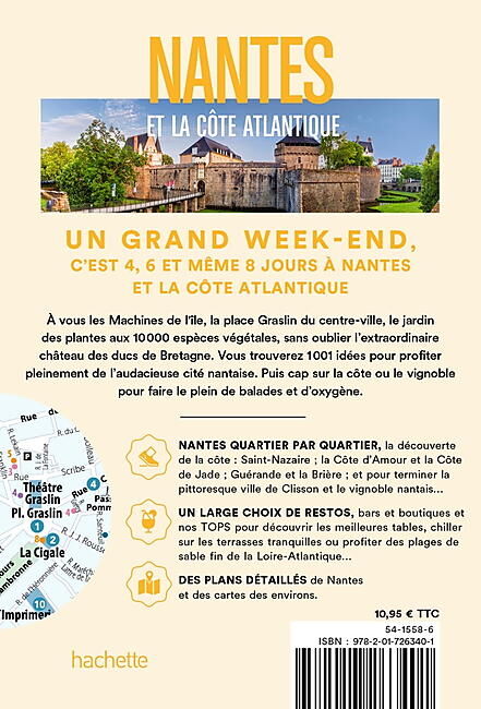 HACHETTE - UN GRAND WEEK END NANTES ET COTE ATLANTIQUE