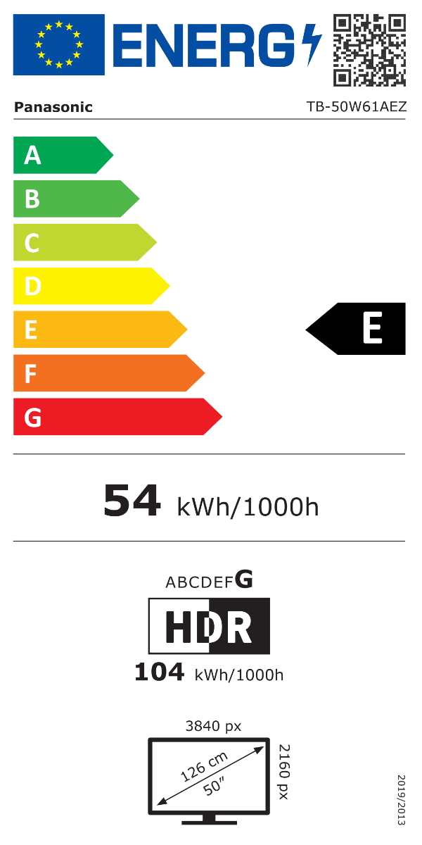 Panasonic TX-50W61AEZ - LED - 50'' - 4K Ultra HD - Smart TV