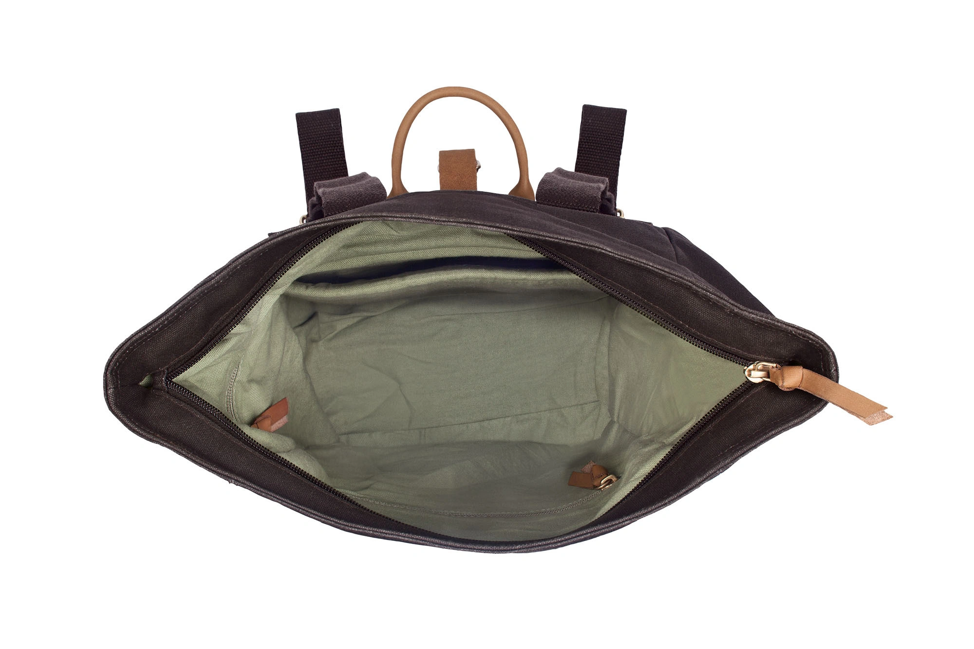 Fitz & Huxley Rolltop-Rucksack CONVEYOR (Typ: 12l, grau)