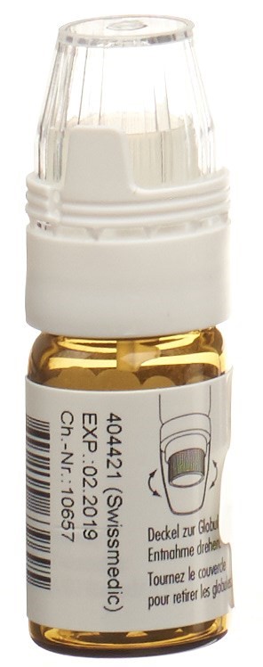 Omida Argentum nitricum 30 C<br>4 g, Globuli, mit Dosierhilfe