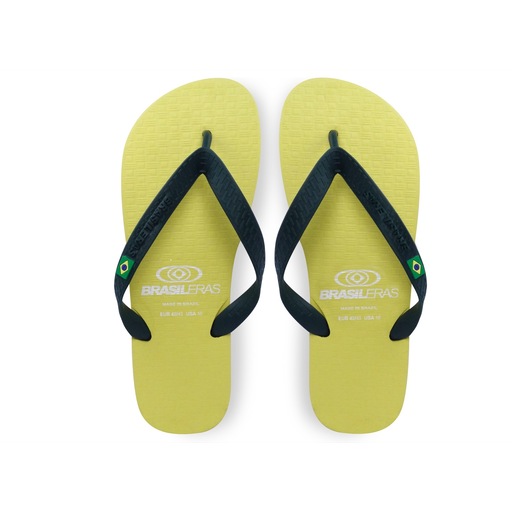 Chinelo de praia brasileiro, modelo clássico Combi Brazil NL, fabricado no Brasil