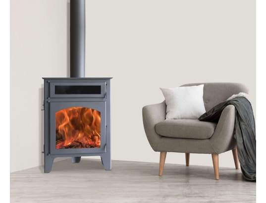 PANADERO - Poêle à bois modèle r2 four max - 11 kw
