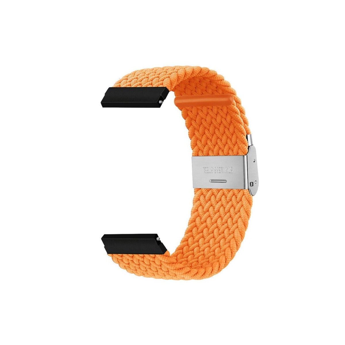 Flettet elastisk armbånd Garmin VivoActive 4 - Oransje