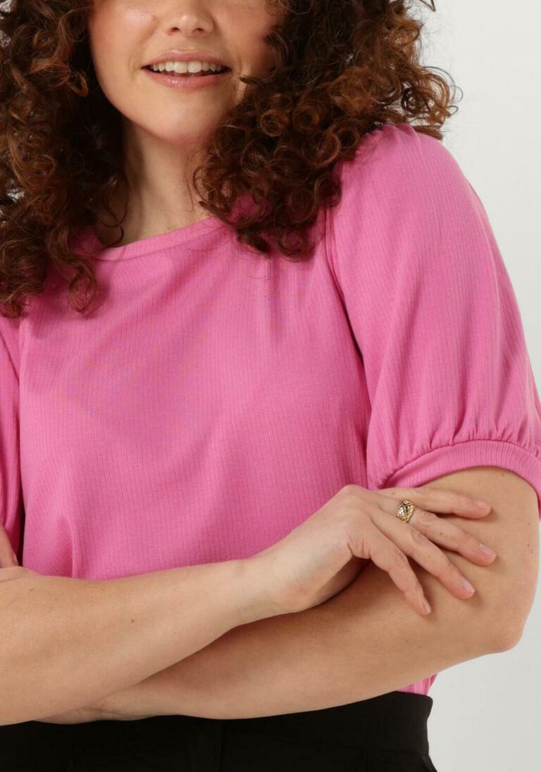 OBJECT roze object top jamie s/s top