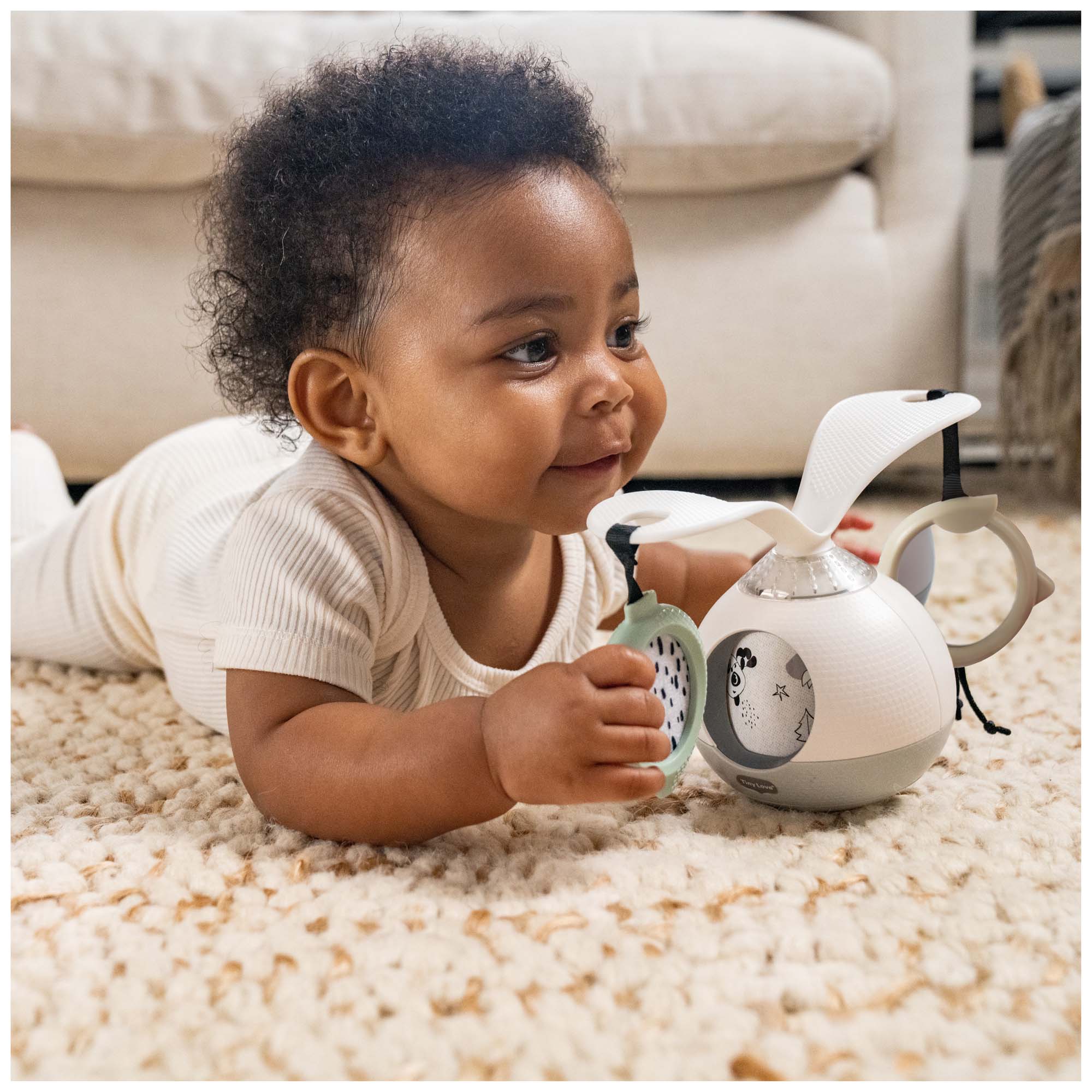 Tiny Love tummy time black and white decor multi