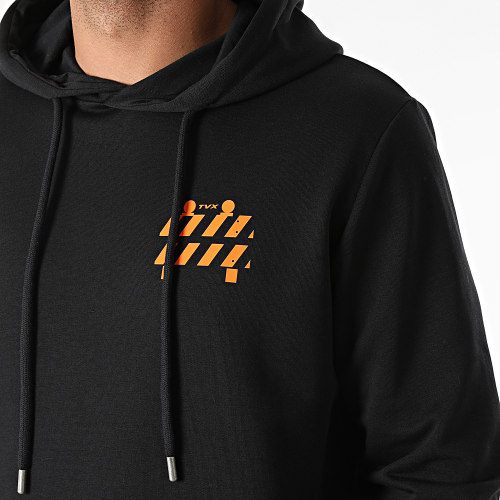Ensemble De Survêtement Es La Vida Noir Orange
