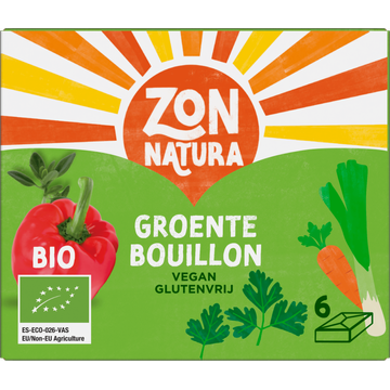 Zonnatura Groente Bouillon Bio 6 x 11 g