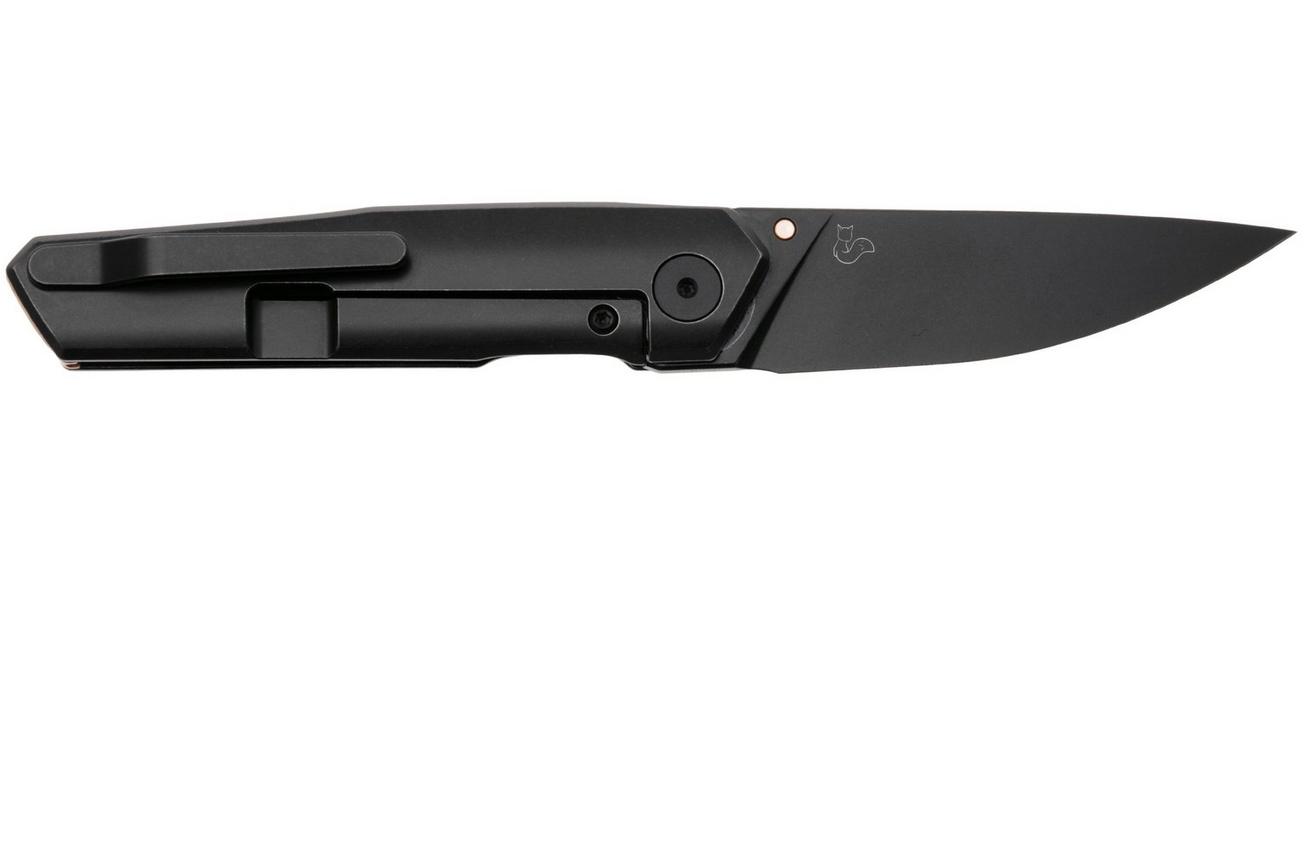Bestech VK-KUZE BT2504C Blackwashed MagnaCut, Blackwashed Titanium, zakmes, Vulpex Knives design