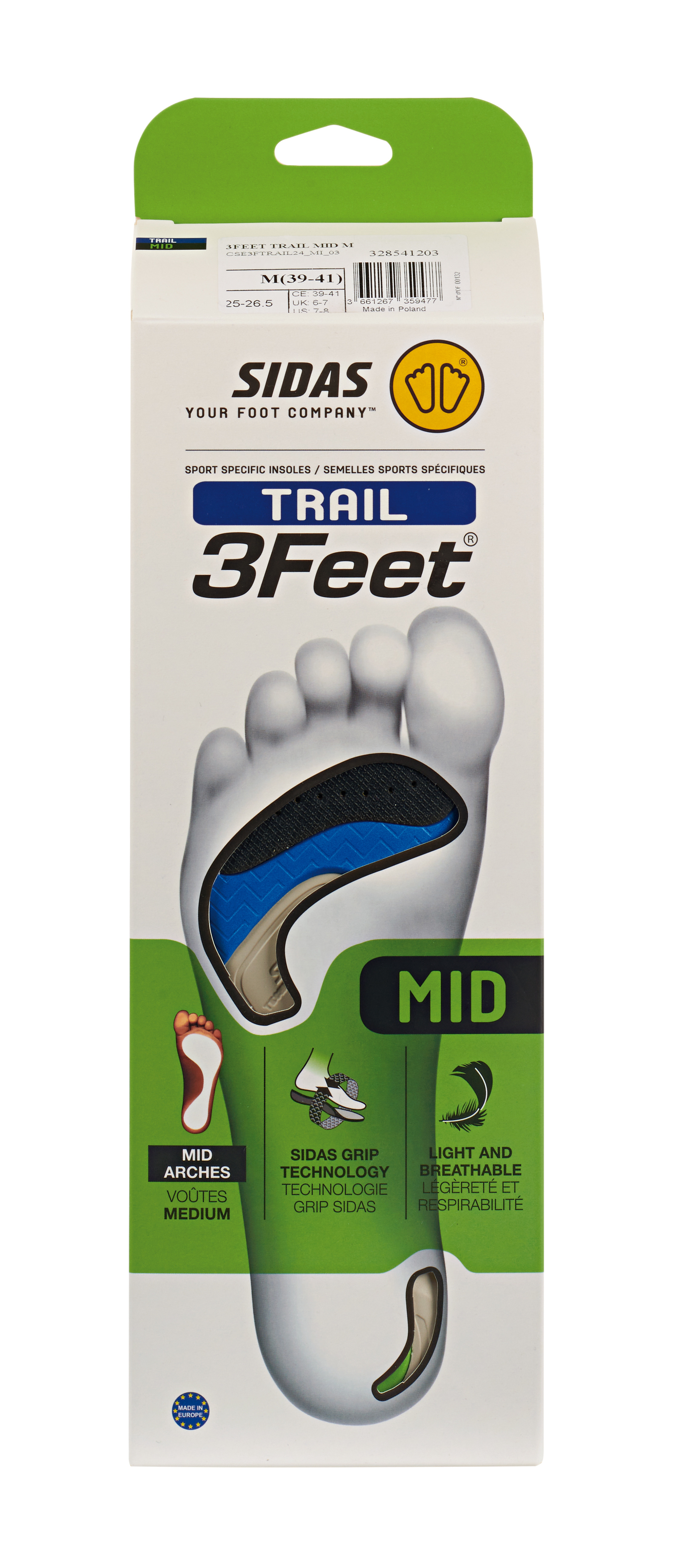 3 Feet Mid