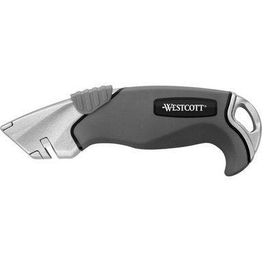 Cutter de sécurité en aluminium Westcott Alloy 18 mm