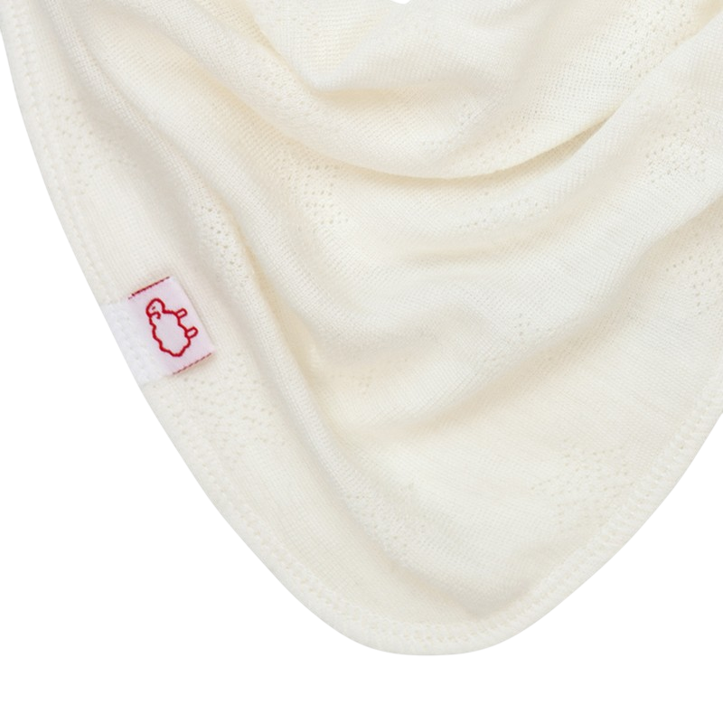 Baby Schal ESSERTS Merino Pearl White