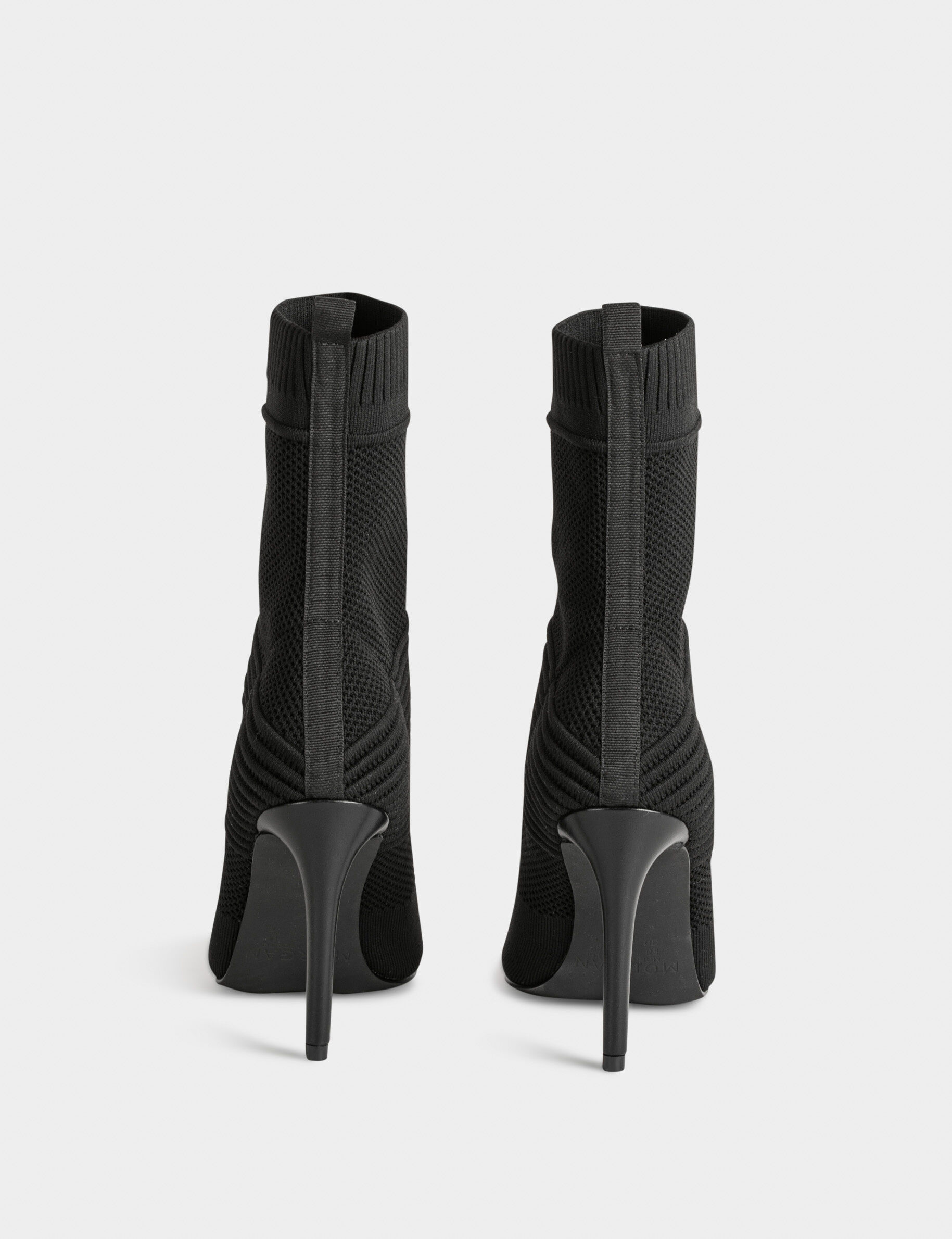 Bottines à talons aiguilles noir femme - noir