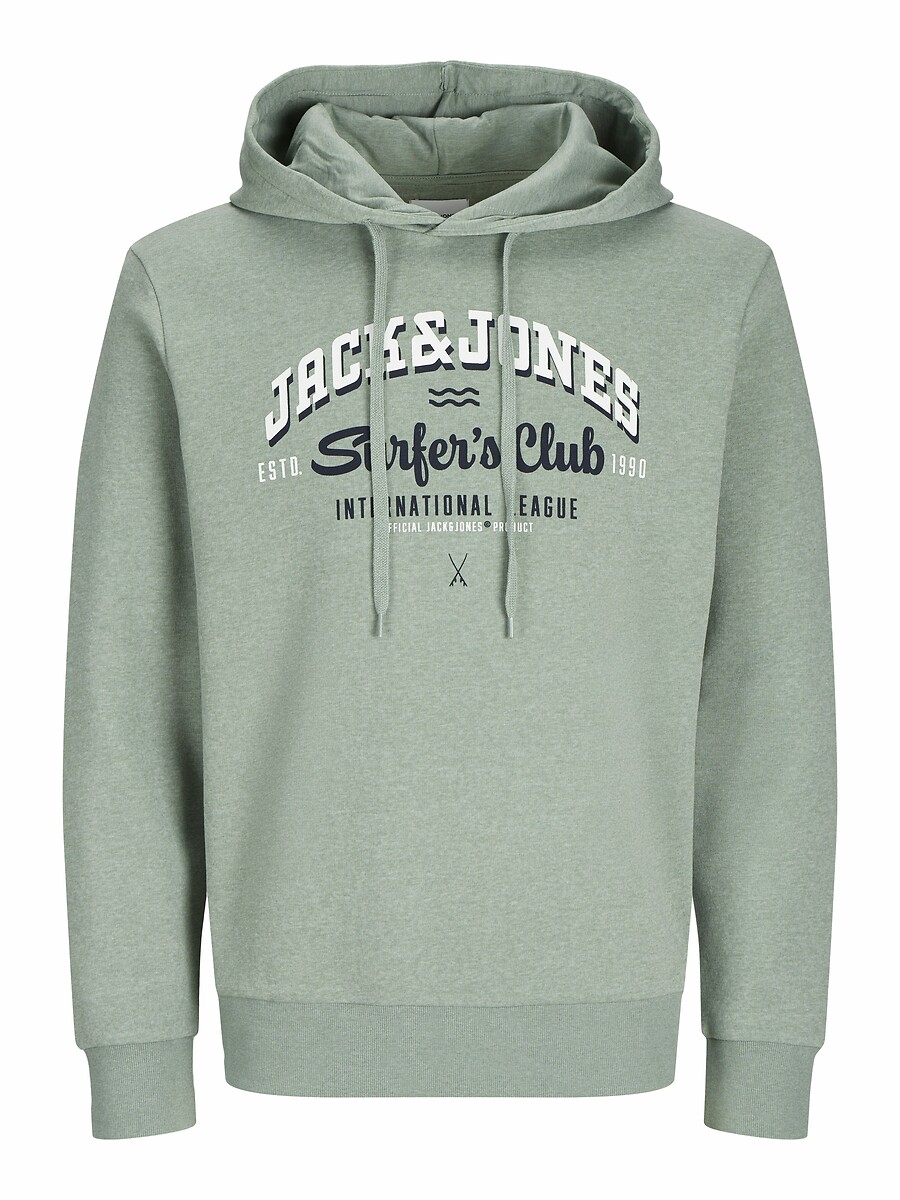 JACK & JONES<br>Moletom reto com logo