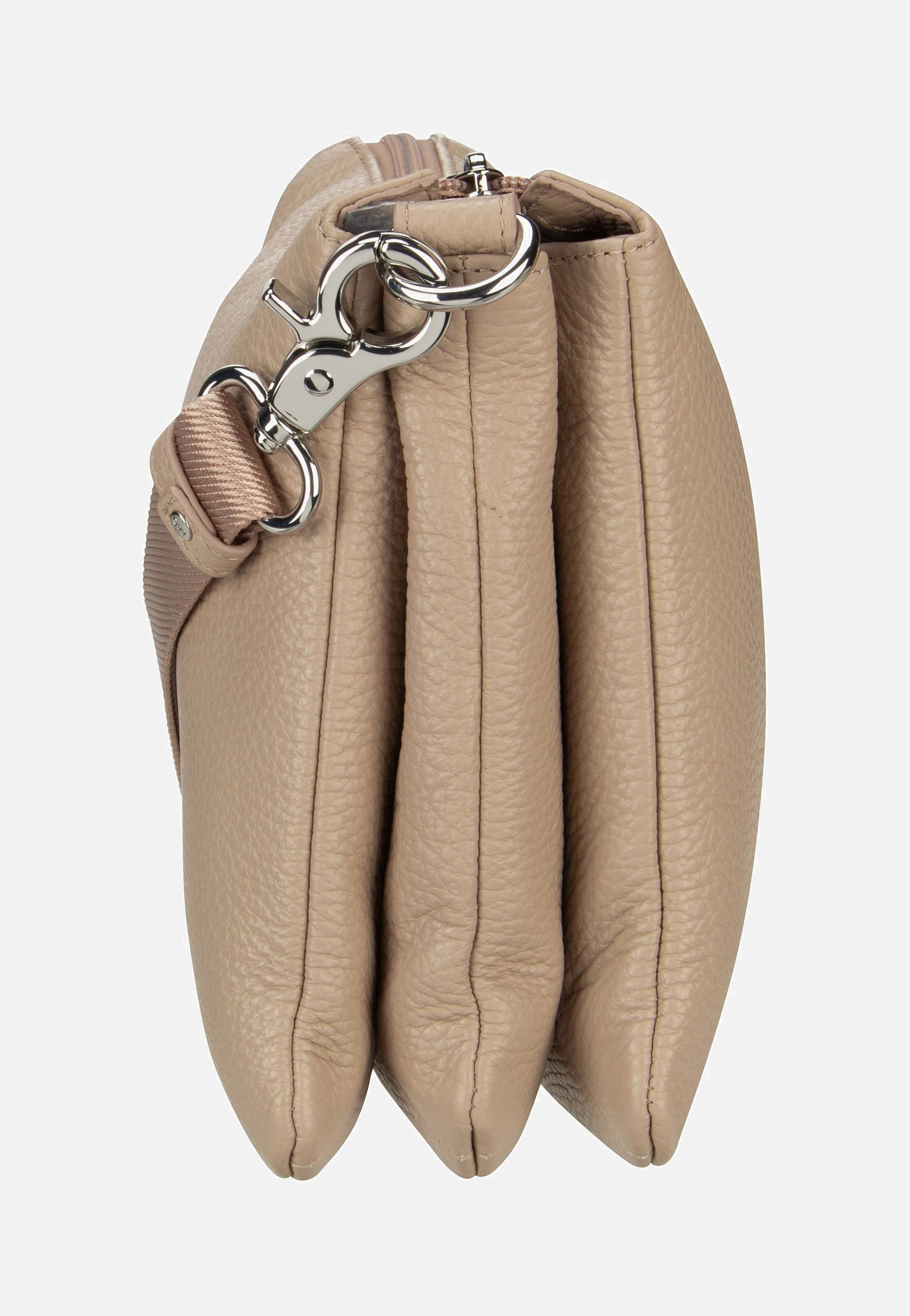 Mellow Leather FZT12 Warm Taupe - Crossbody Bag