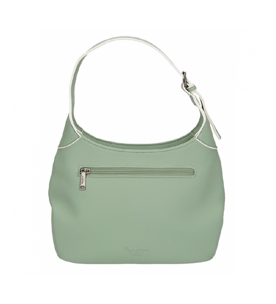 Bolsa Pepe Jeans Verde Jeny - 27,5 x 19 x 4 cm