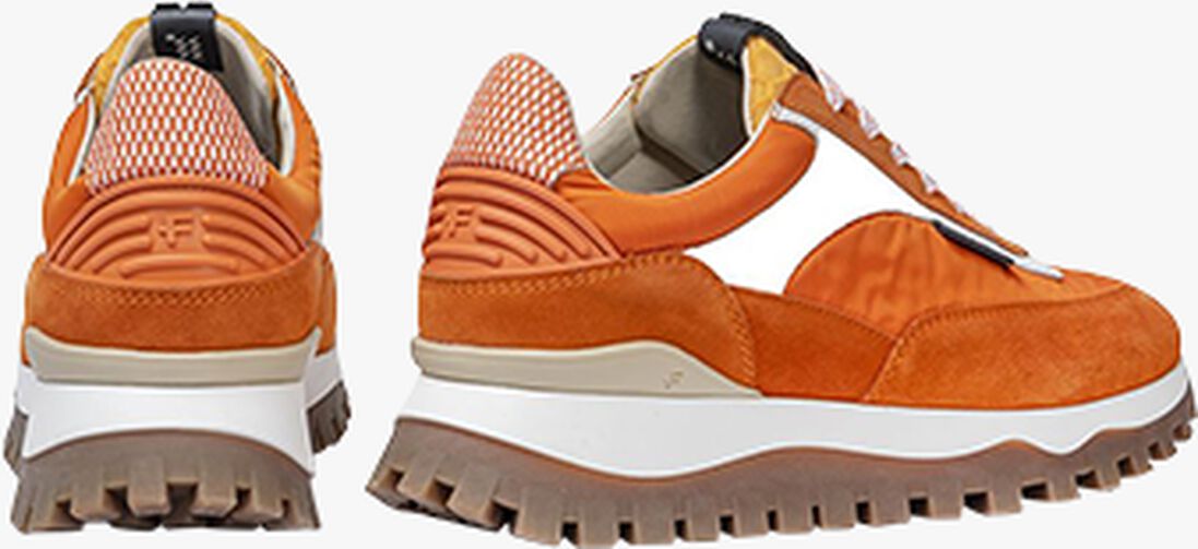 FLORIS VAN BOMMEL oranje floris van bommel lage sneakers sfm-10157