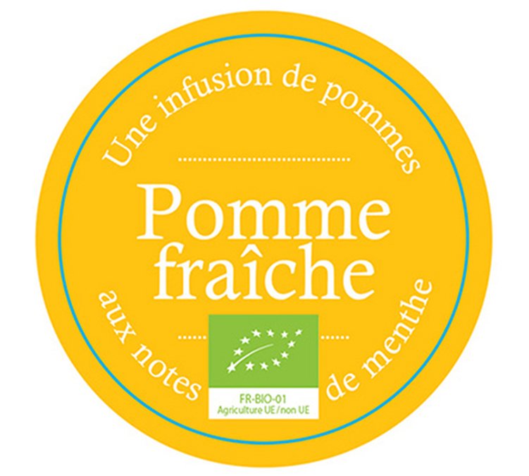 Infusion Pomme Fraîche Bio - Vrac 100g - COMPTOIR FRANÇAIS DU THÉ