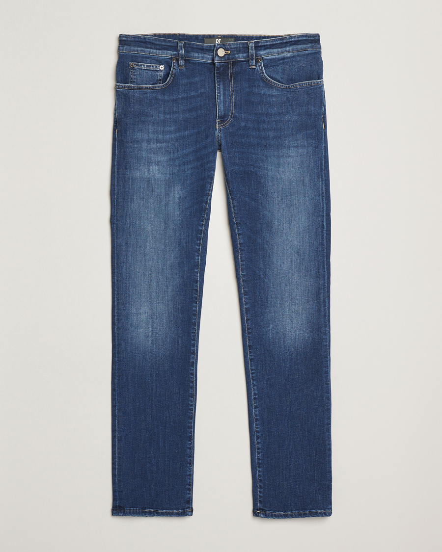 PT01 Slim Fit Stretch Jeans Medium Blue Wash