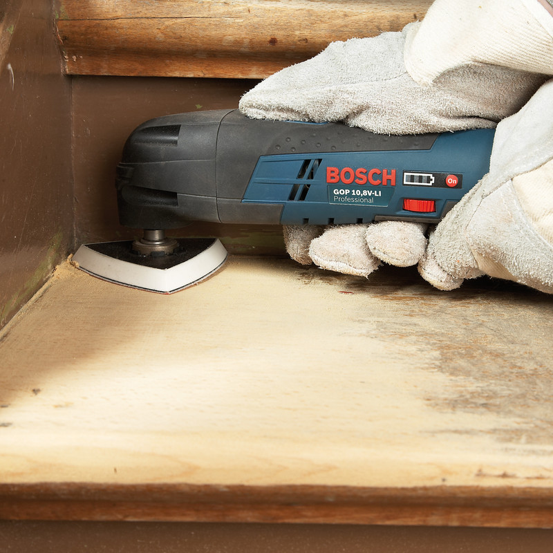 Bosch schuurpapier 93mm Red wood top