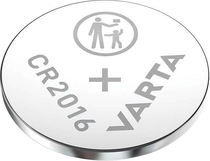 Pile au lithium CR2016 Varta, lot de 2