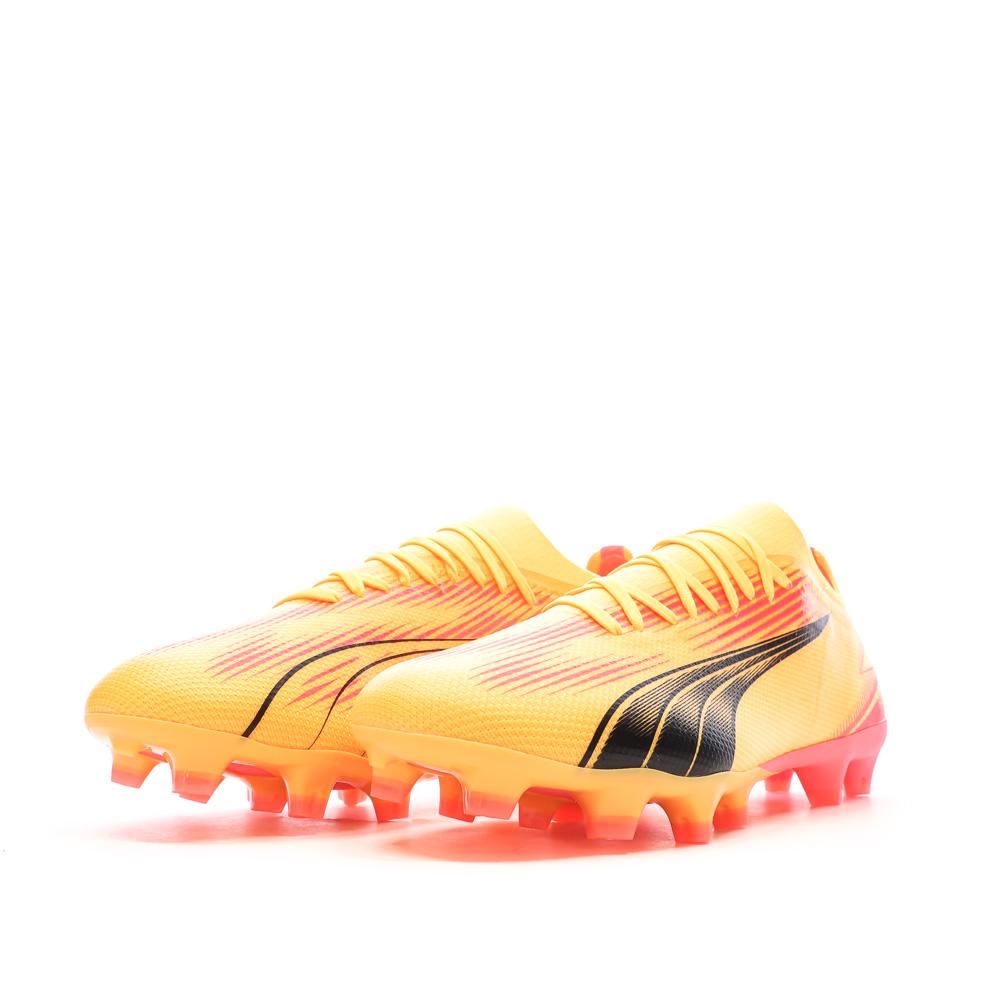 Puma Chaussures de football Orange/Rose Homme Puma Ultra Match Fg/ag