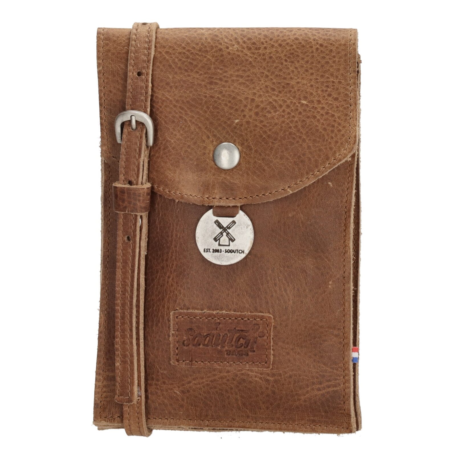 SoDutch #16 Telefoontasje Cognac