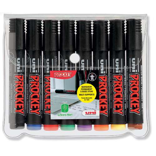 UNI-BALL Prockey PM126, Permanentmarker mit Keilspitze