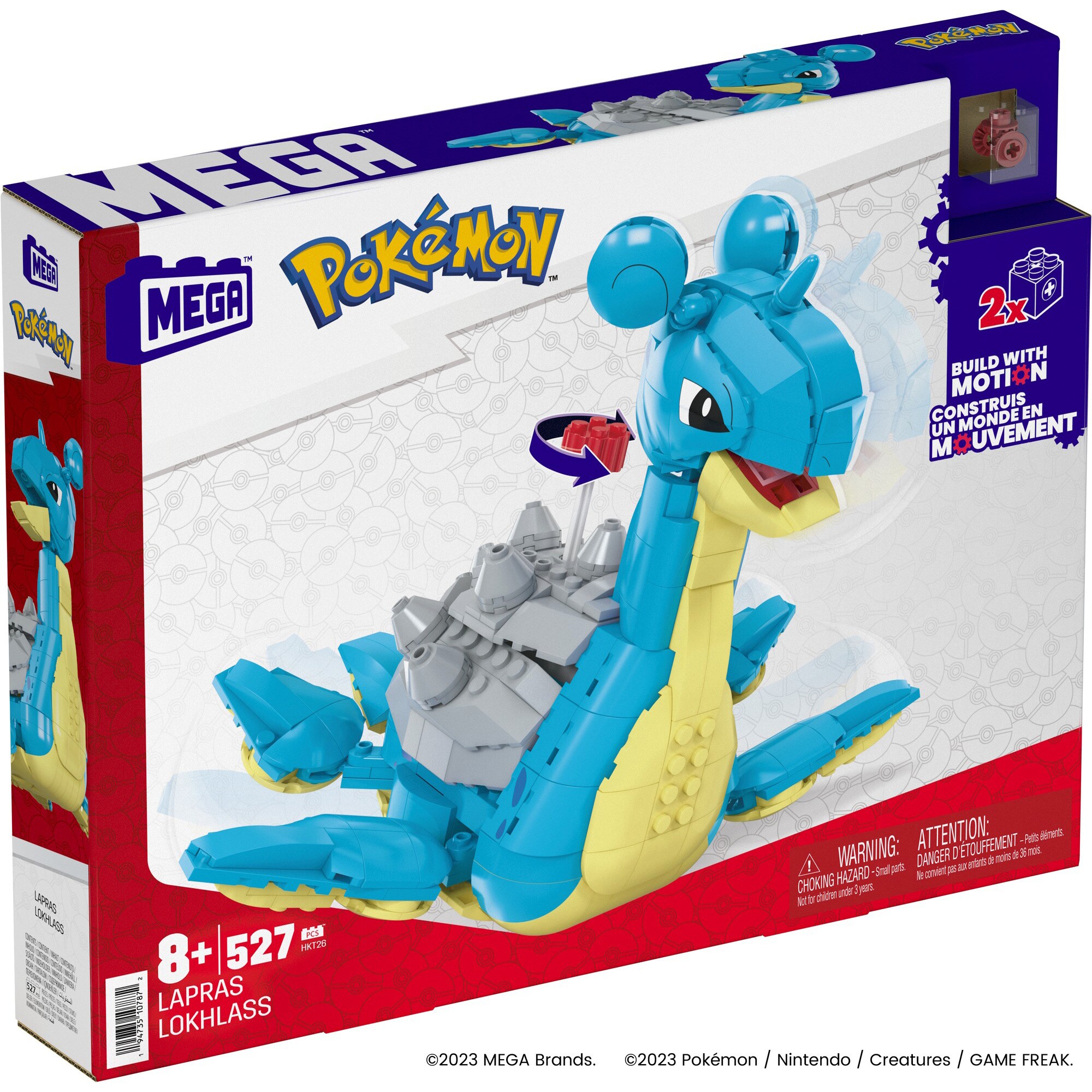 Mattel Konstruktionsspielzeug MEGA Pokémon Lapras