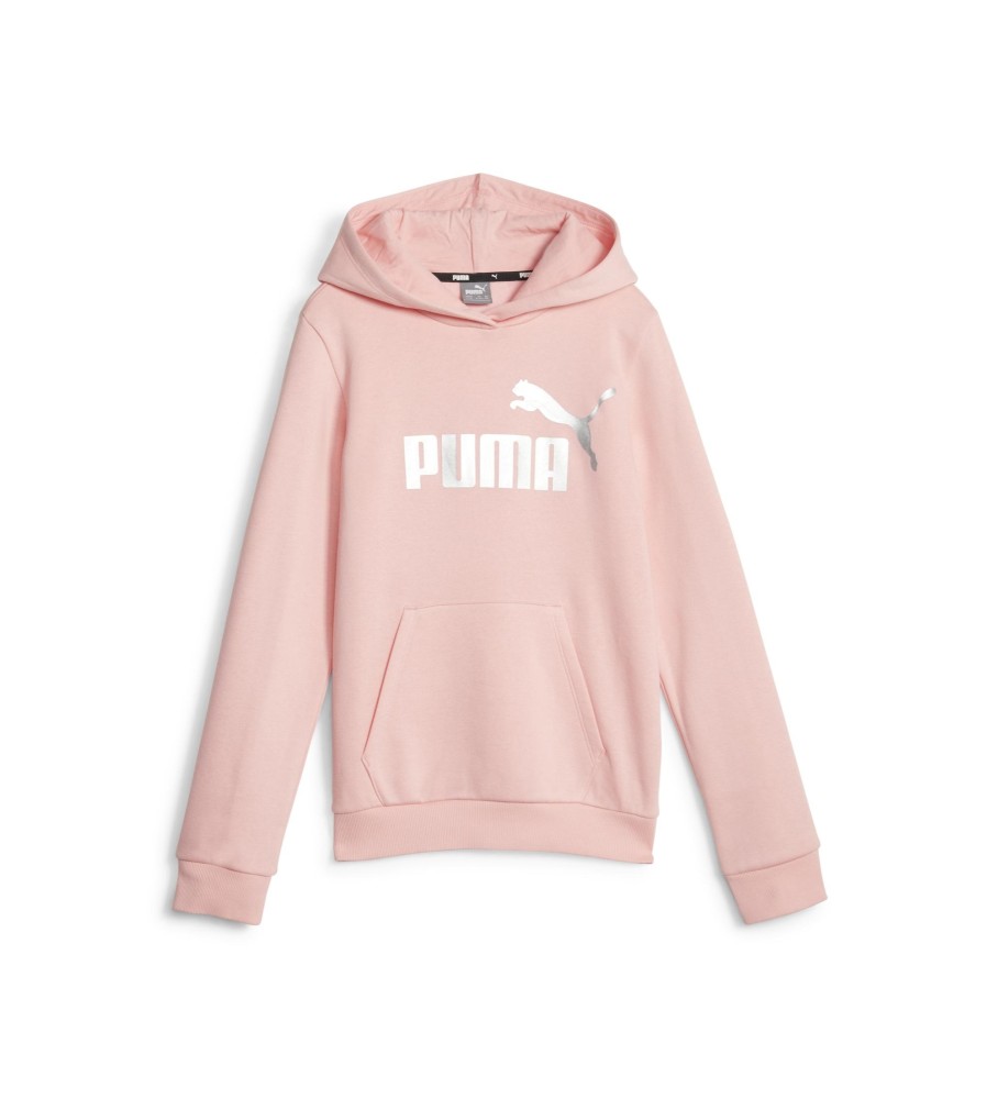 Puma Sudadera Essential Logo rosa