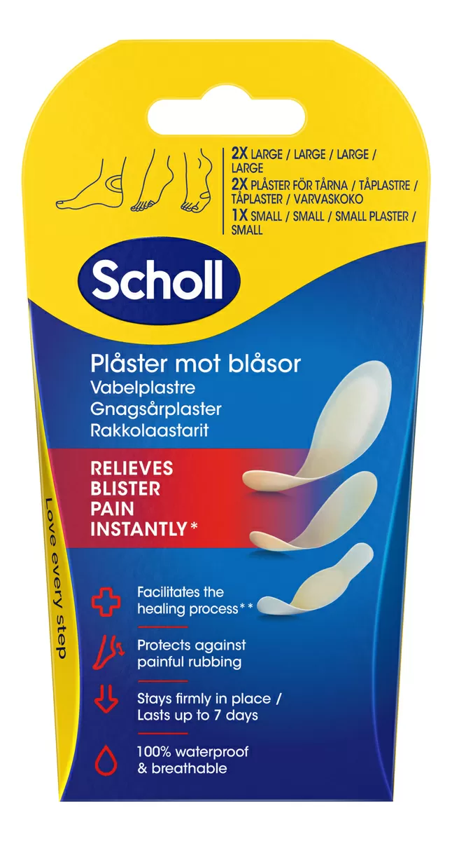 Scholl Blister Plasters Mixed - 5 stk.