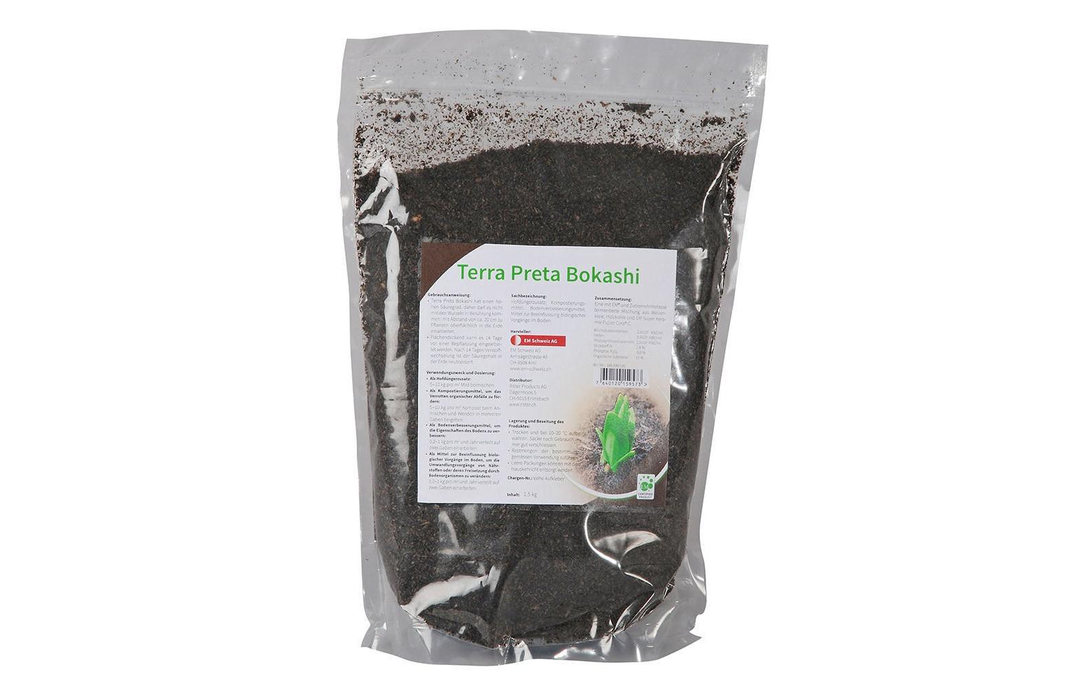 Komposter Terra PretaFermentierte Mischung für Bokashi Komposter