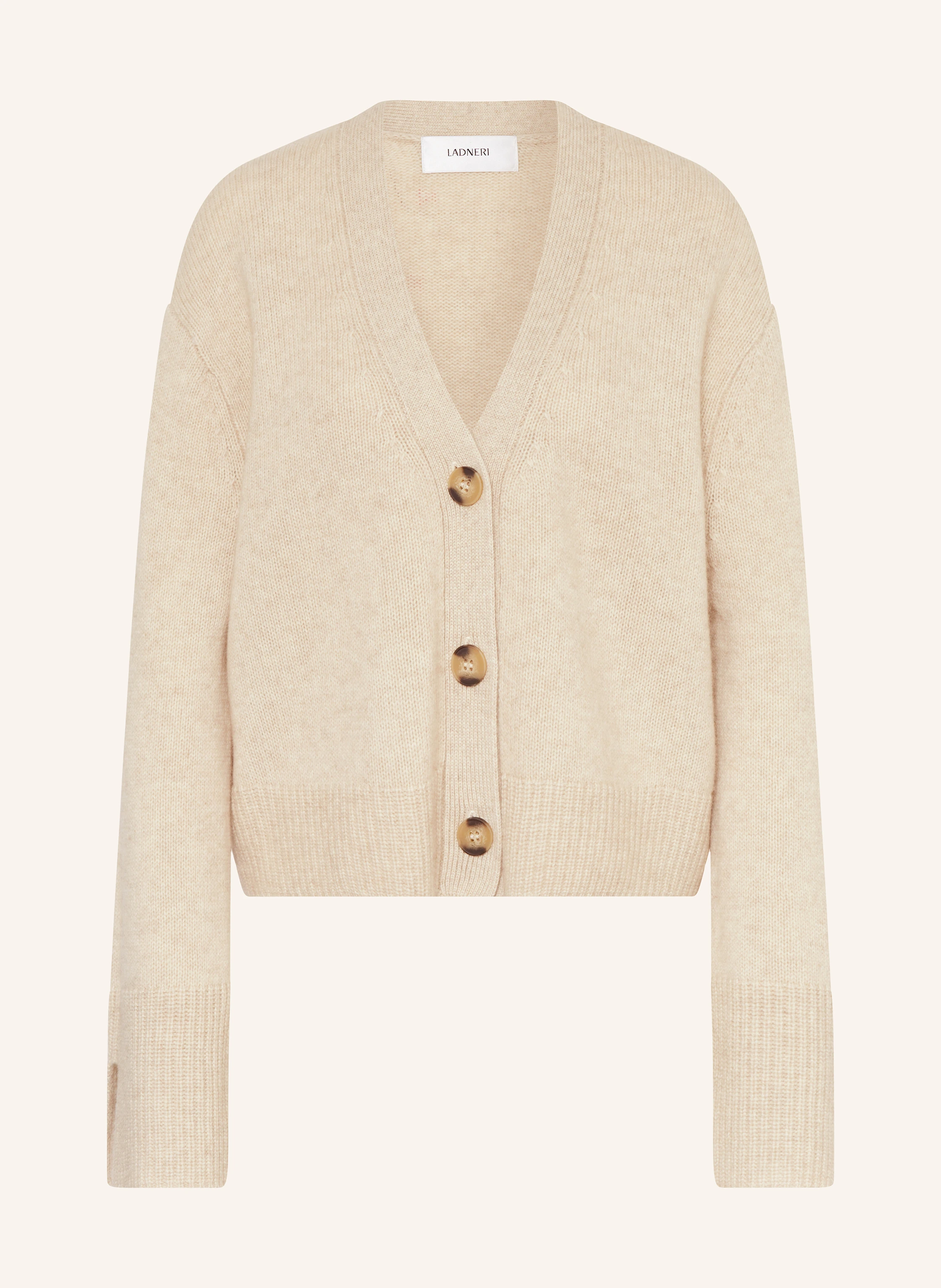 LADNERI Strickjacke PAIX aus Merinowolle mit Cashmere