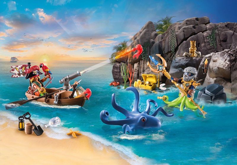 PLAYMOBIL - Pirates - Adventskalender - 24 Verrassingen - Speelgoed Voor Kinderen Vanaf 4 Jaar
