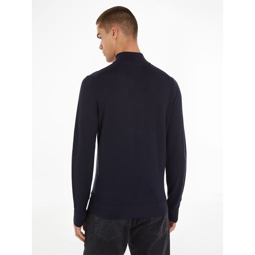 Calvin Klein Langærmet Striktrøje, Night Sky, XXL