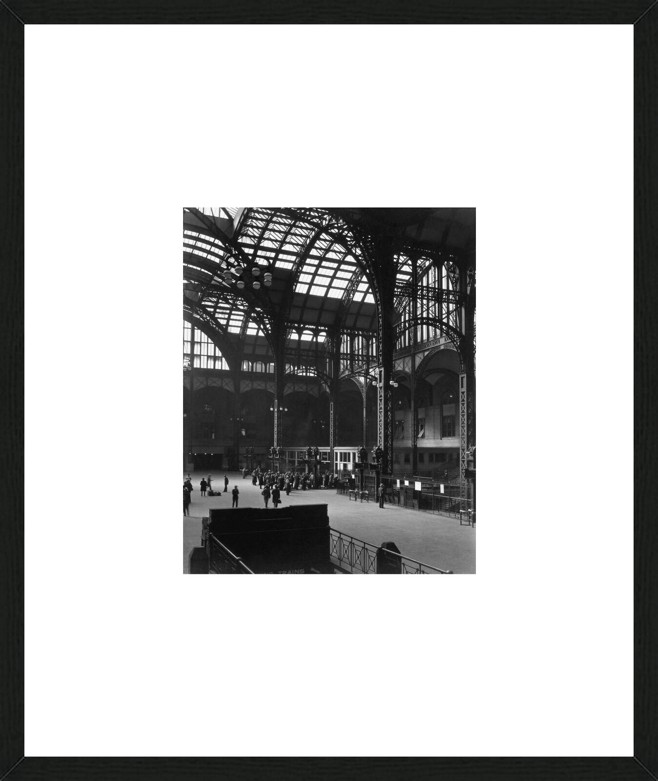 Penn Station, Manhattan by Berenice Abbott - Open Edition.
