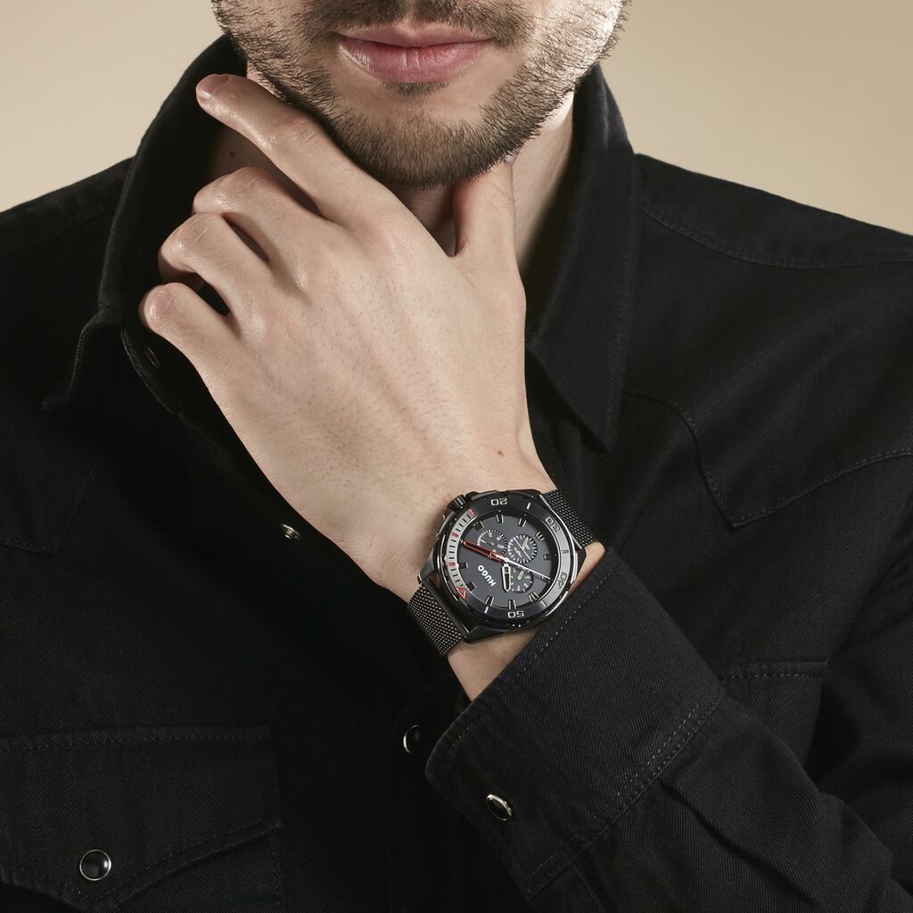 Montre Hugo Fresh Noir