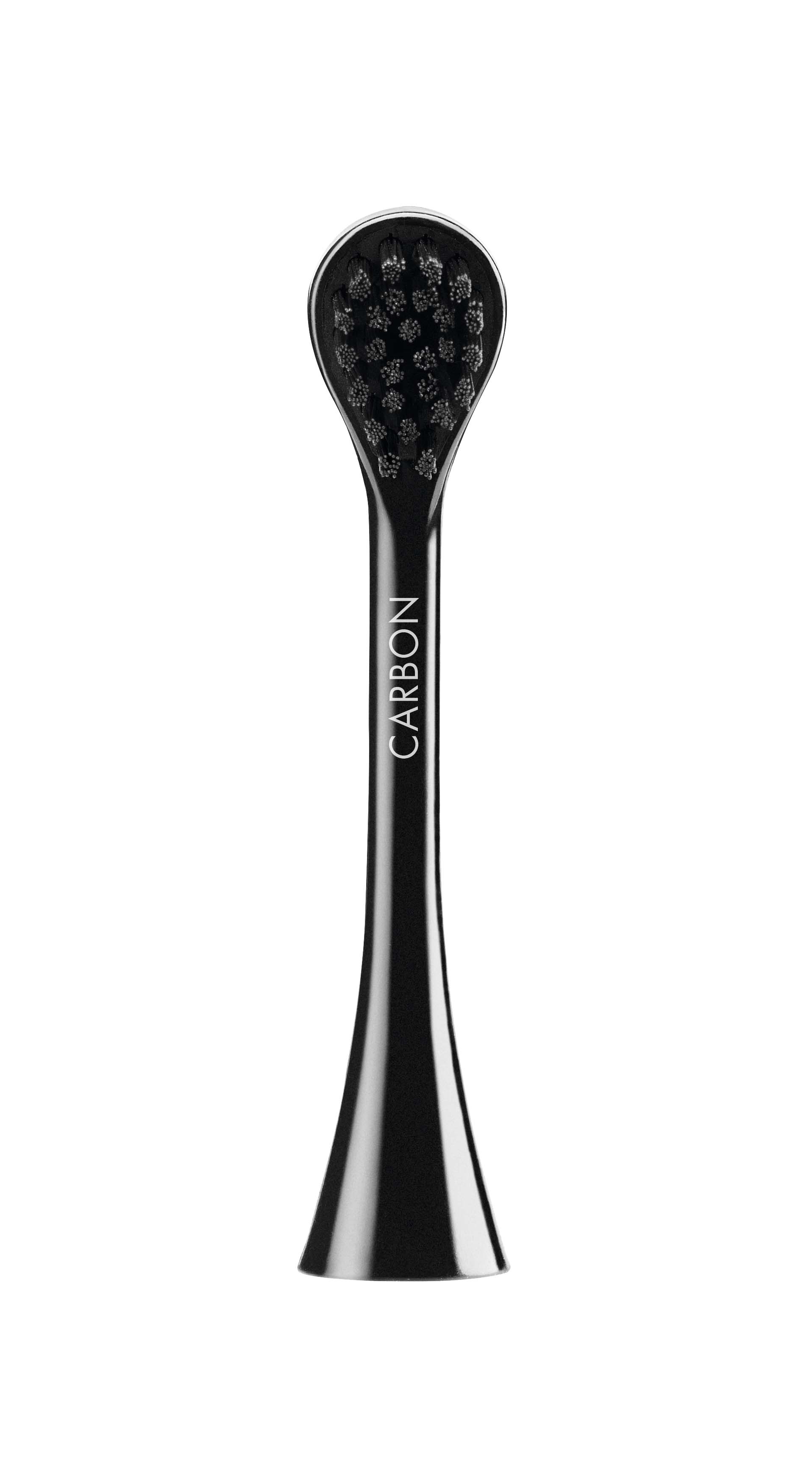 CURAPROX Hydrosonic Black is White sonic toothbrush head carbon duo pack 2 Stk